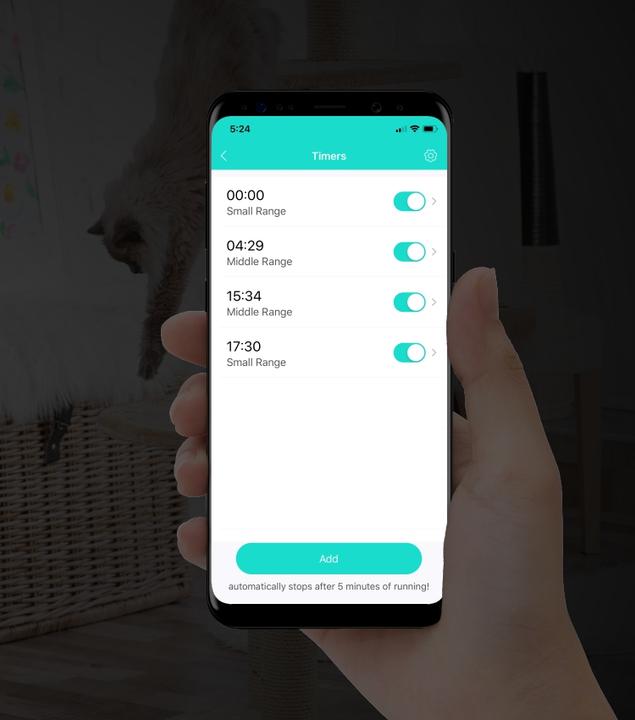 Actual product image Petoneer Smart Dot (Cat activity toy)