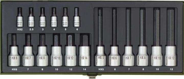 Immagine prodotto Proxxon Set di chiavi a bussola (2.5/8", 10 mm, 7 mm, 12 mm, 6 mm)