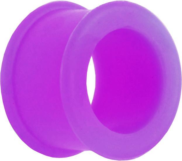 Immagine prodotto Star Piercing Tunnel viola spesso (Silicone, senza ottone)