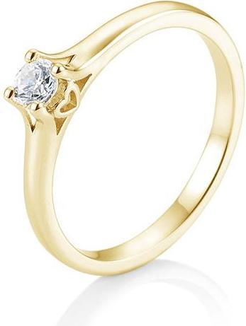 Immagine prodotto Breuning 4 griffe incastonate fino a 0,30 ct. (55, Oro 750/18 K)