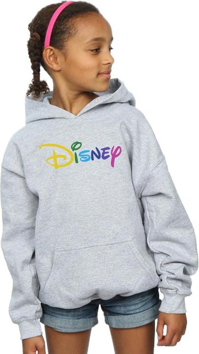 Immagine prodotto Disney Colour Logo Felpa con Cappuccio Ragazze (128)