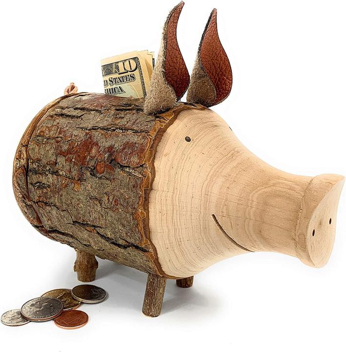 Produktbild Waldfabrik Sparschwein Rudi (19 x 9.5 x 11.5 cm)