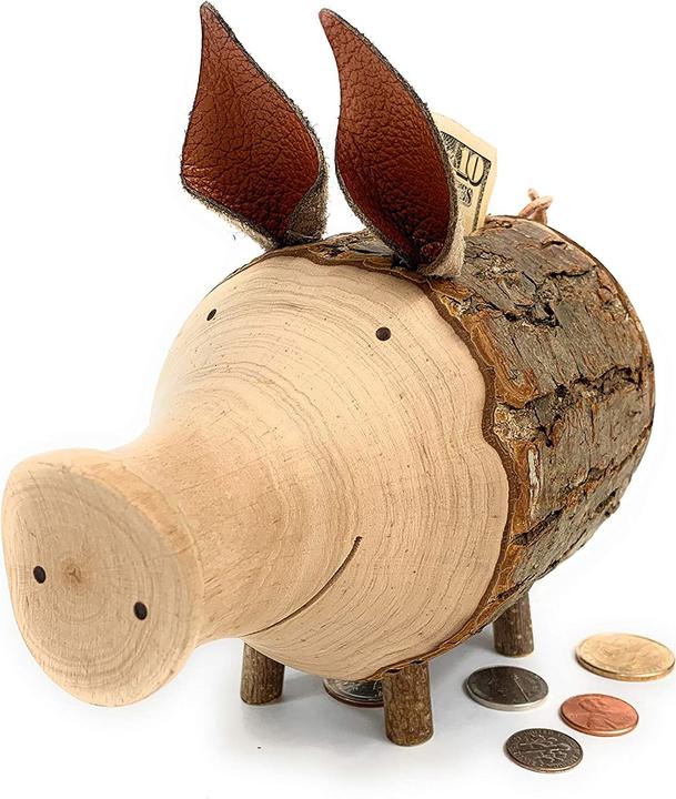Produktbild Waldfabrik Sparschwein Rudi (19 x 9.5 x 11.5 cm)