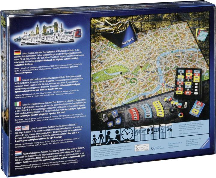 Immagine prodotto Ravensburger Scotland Yard (Tedesco, Francese, Italiano, Inglese)