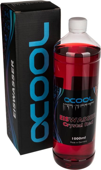 Actual product image Alphacool Ice water Crystal Red (1000 ml, Ready-mix)