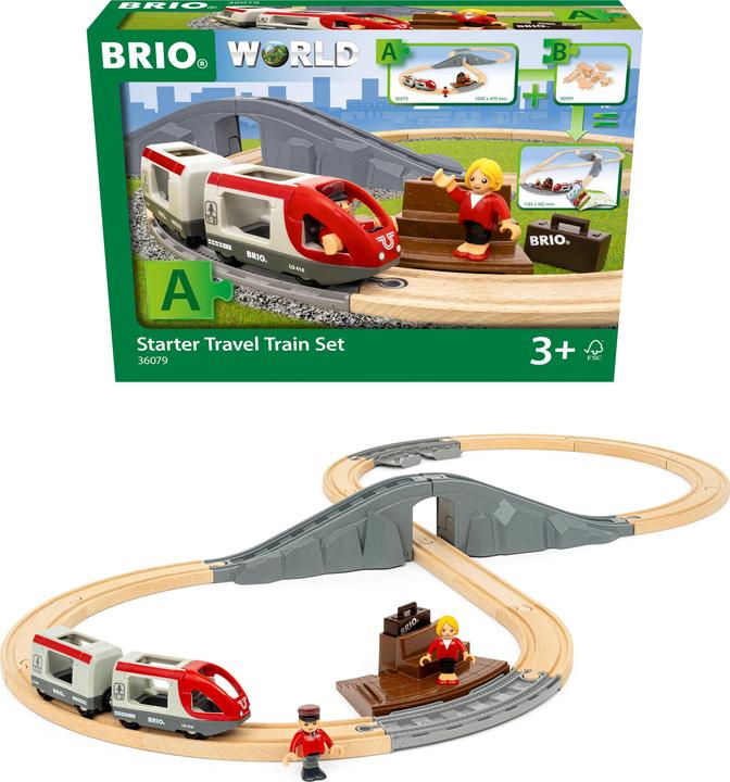 Actual product image Ravensburger Passenger train starter set