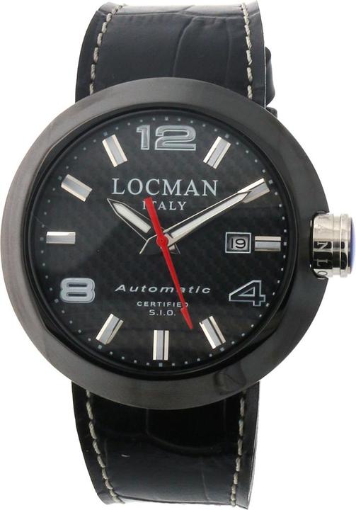 Image du produit Locman Italy Montre Homme Change automatique PVD noir Ref. 0425 (Montre analogique, 46 mm)