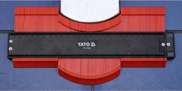 Actual product image Yato YT-3736 Profile gauge, 260 mm