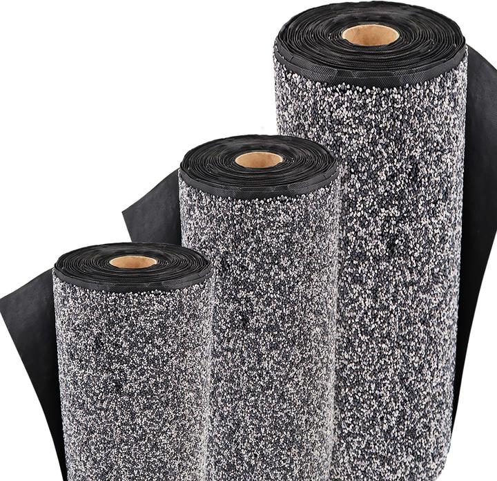 Immagine prodotto Aquagart Steinfolie 16m x 1m breit Für Teichrand Bachlauf Teichfolie Kiesfolie Grau