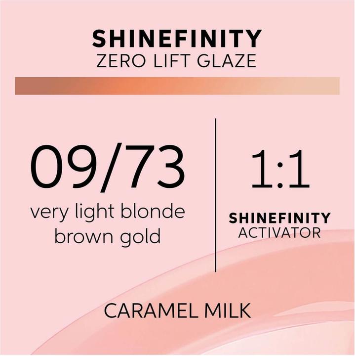 Produktbild Wella Shinefinity (09, 73 - Caramel Milk)