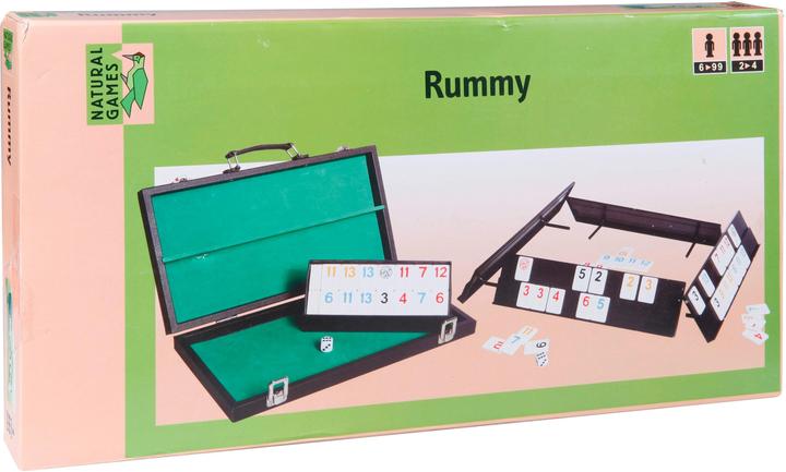 Produktbild Natural games Rummy im Koffer (Deutsch)