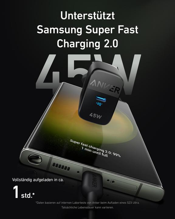 Actual product image Anker 313 (45 W)