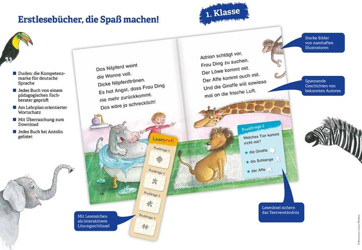 Produktbild Duden Leseprofi – Ein Kaugummi für die Mumie, 1. Klasse (Deutsch, Christian Tielmann, Alexander von Knorre, 2019)