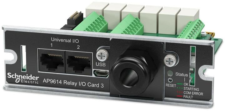 APC Dry Contact I/O SmartSlot Card, Dry Contact