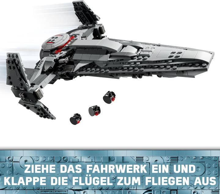 Actual product image LEGO Darth Mauls Sith Infiltrator (75383, LEGO Star Wars)