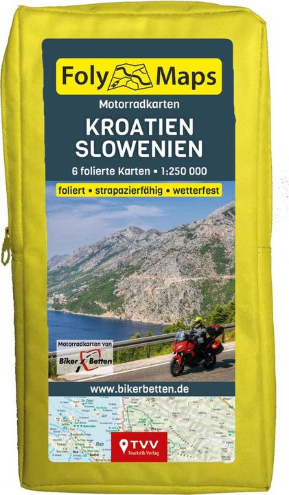 Immagine prodotto FolyMaps Mappe moto Croazia Slovenia