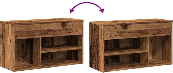 Image du produit VidaXL Schuhbank -Optik (80 x 30 x 45 cm)