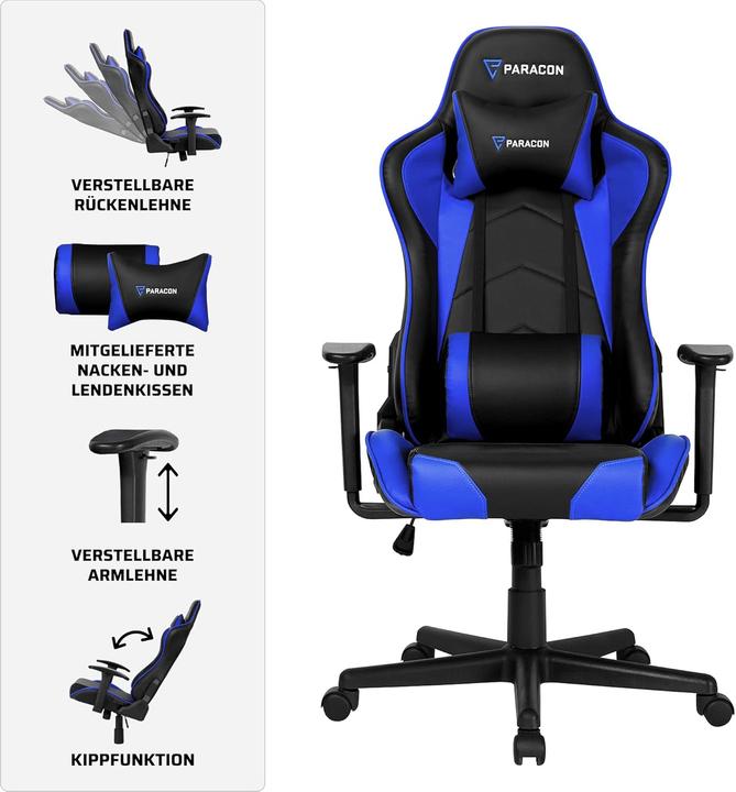 Image du produit Ebuy24 Chaise de jeu Paracon Brawler