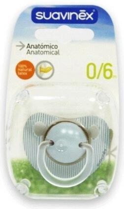 Produktbild Suavinex Chupete Anatomico Tetina Forma Pezon Latex 0 6m (1 x, ab 6 Monaten)