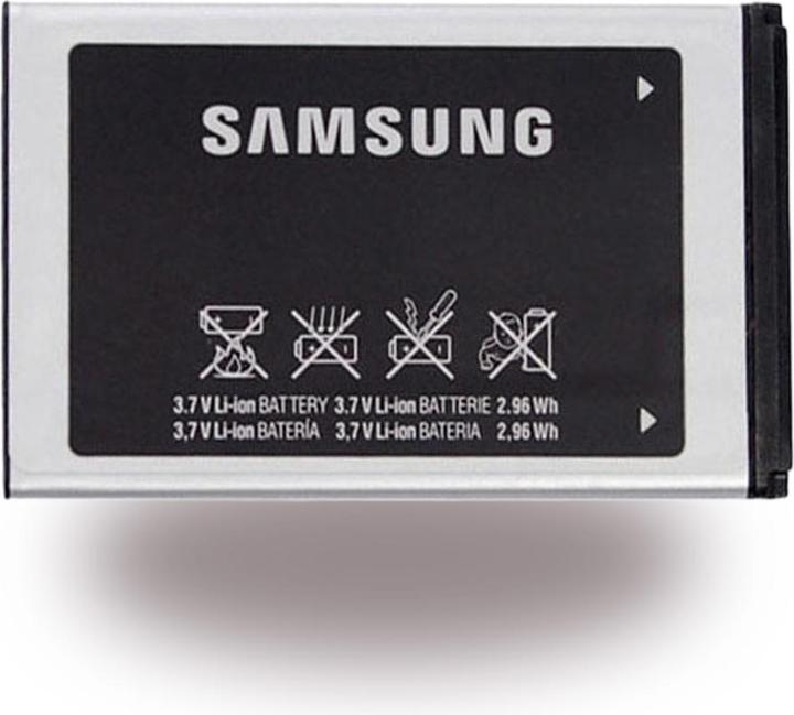 Actual product image Samsung AB553446BU - Battery - Li-Ion - 1000 mAh (Rechargeable battery, E2121, E1130, E2230, C5212, C3300, E1170, E2120, E1110)