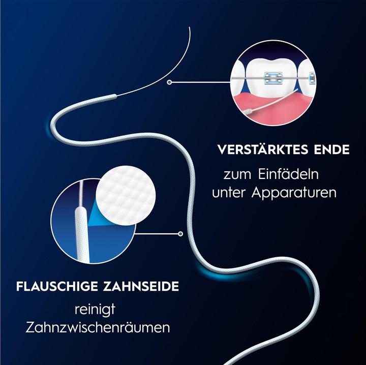 Produktbild Oral-B Threader Zahnseide 50 Fäden Zahnseide (15 m)