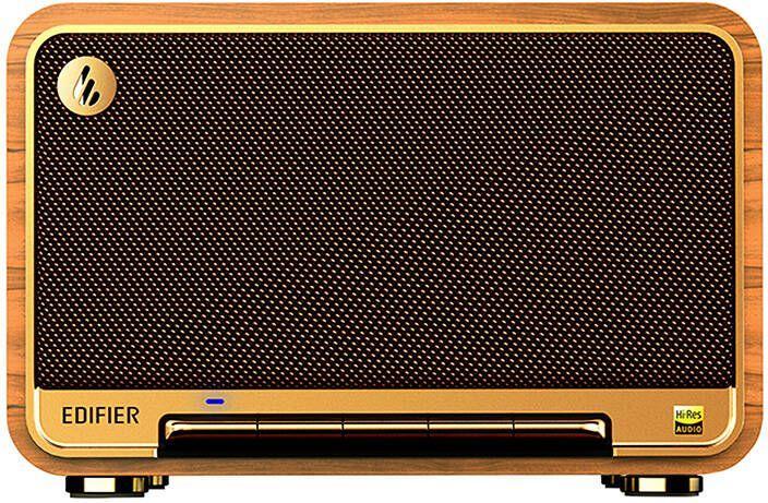 Actual product image Edifier D32 Multiroom-capable WiFi speaker Bluetooth wood retail