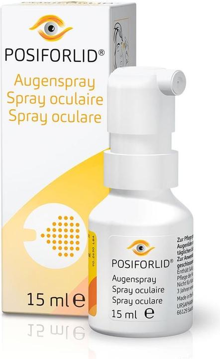 Produktbild Ursapharm Posiforlid Augenspray 15 ml (15 ml, Tag + Nacht)
