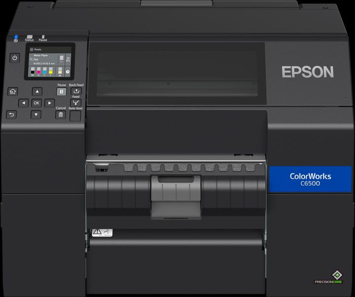 Image du produit Epson ColorWorks CW-C6500Pe - Imprimante d'étiquettes - couleur - jet d'encre - Rouleau (21,59 c (1440000 dpi)