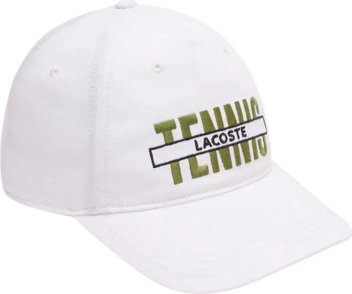 Actual product image Lacoste Embroidered Gabardine Baseball Cap (M)