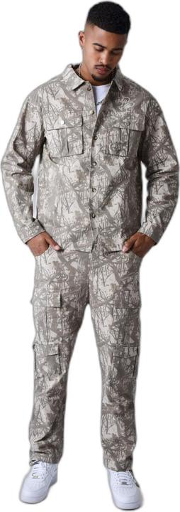 Immagine prodotto Project X Paris Pantaloni cargo multitasche con motivo rametti (XL)