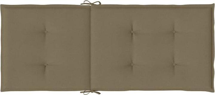 Image du produit VidaXL Coussins de sièges à haut dossier 6 pcs. tissu (120 x 50 x 4 cm)
