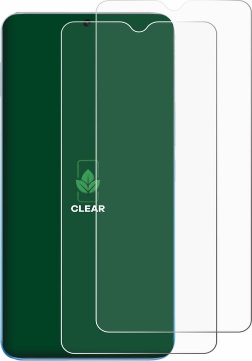 Productafbeelding ScreenLeaf Beschermfolie duurzame beeldschermbescherming Beeldschermbeschermfolie Helder Transparant (2 Stuk, Infinix Hot 12 Play)
