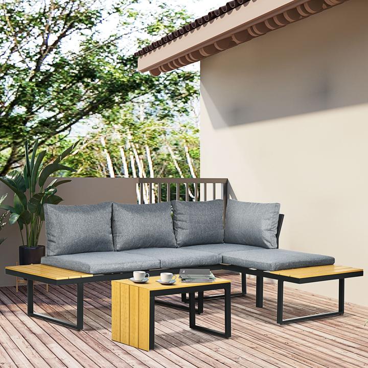 Actual product image Outsunny Garden furniture set