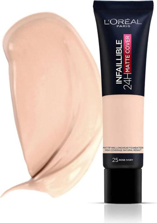 Produktbild L'Oréal Paris Infallible 24H Matte Cover (25 Rose Ivory)