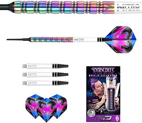 Actual product image Red Dragon Peter Wright Snakebite Tungsten Darts (18g) (18 g)