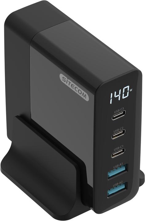 Productafbeelding Sitecom 140W PD DESKTOP LADER, LED (140 W)