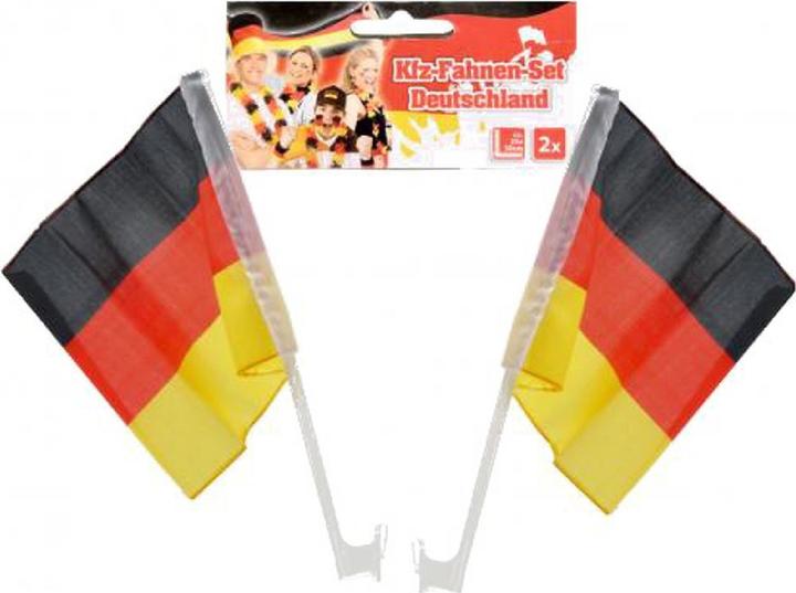 Produktbild Edco Car flag set 2pcs 20x30cm