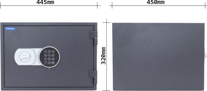 Immagine prodotto Rottner Cassaforte ignifuga Sydney 40 Serratura elettronica (21 l)