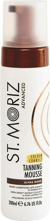 St. Moriz Ultra Dark Advanced Pro Color mousse auto-bronzante ( Correct ing Mousse) 200 ml (Mousse autobronzante, 200 ml)