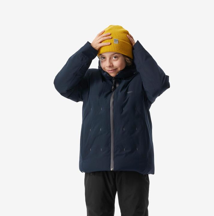 Immagine prodotto Wedze Giacca da sci per bambini imbottita, calda e impermeabile - 500 blu (128)
