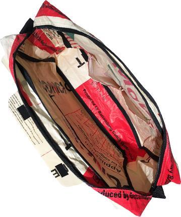 Image du produit Bekos Upcycling - Sac à bandoulière XL en sacs de ciment recyclés Mountain