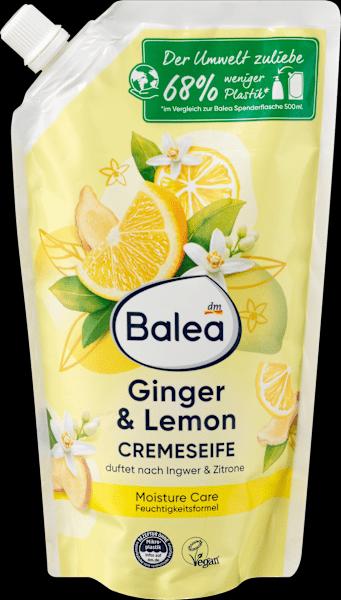 dm Balea Cremeseife Ginger & Lemon (Flüssigseife, 500 ml)