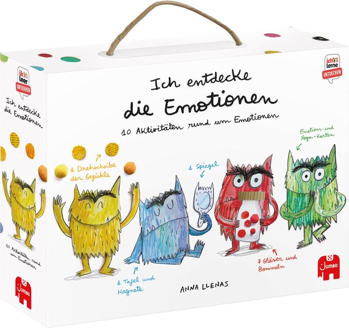 Produktbild Jumbo Ich lerne entdecken - Color Monster (Deutsch)