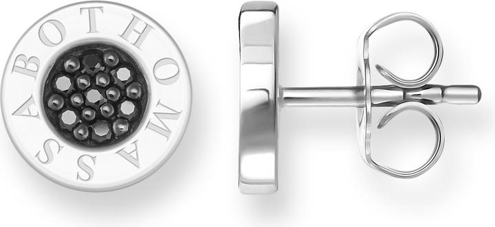 Immagine prodotto Thomas Sabo Orecchini a perno Classic Pavé Black (Argento)