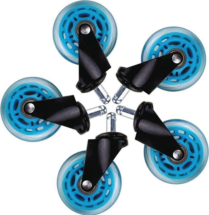 Actual product image L33T Castors for gaming chairs