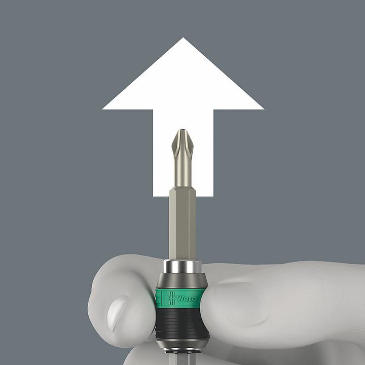 Actual product image Wera Kraftform Kompakt Pistol RA-R 1 (1/4")