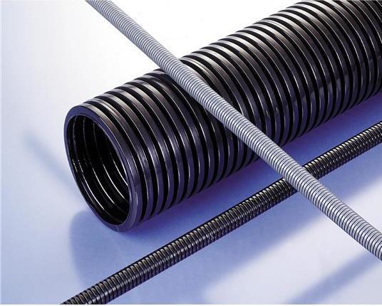 Produktbild PMA Kabelschlauch Polyamid 6 42.5mm Schwarz (Kabelschlauch, 1 cm)
