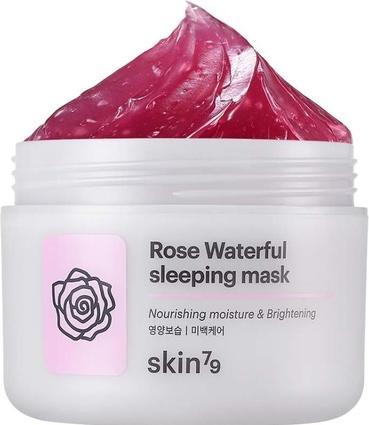 Immagine prodotto Skin79 Rose Waterfull Sleeping Mask Maschera illuminante ed esfoliante per tutta la notte 100Ml (100 ml)