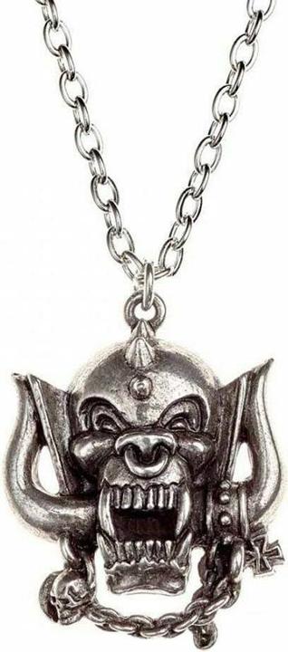 Motorhead Halskette mit Anhänger War Pig Englischer Zinn (100% Metall)