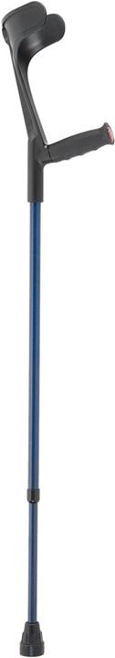Ossenberg Krücke met blau/schwarz Softgriff 140kg